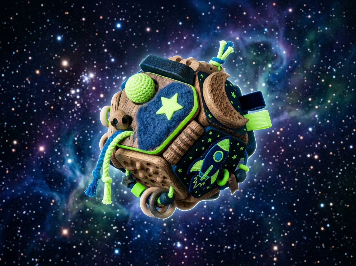 Deep-Space Sensory tactile learning toy